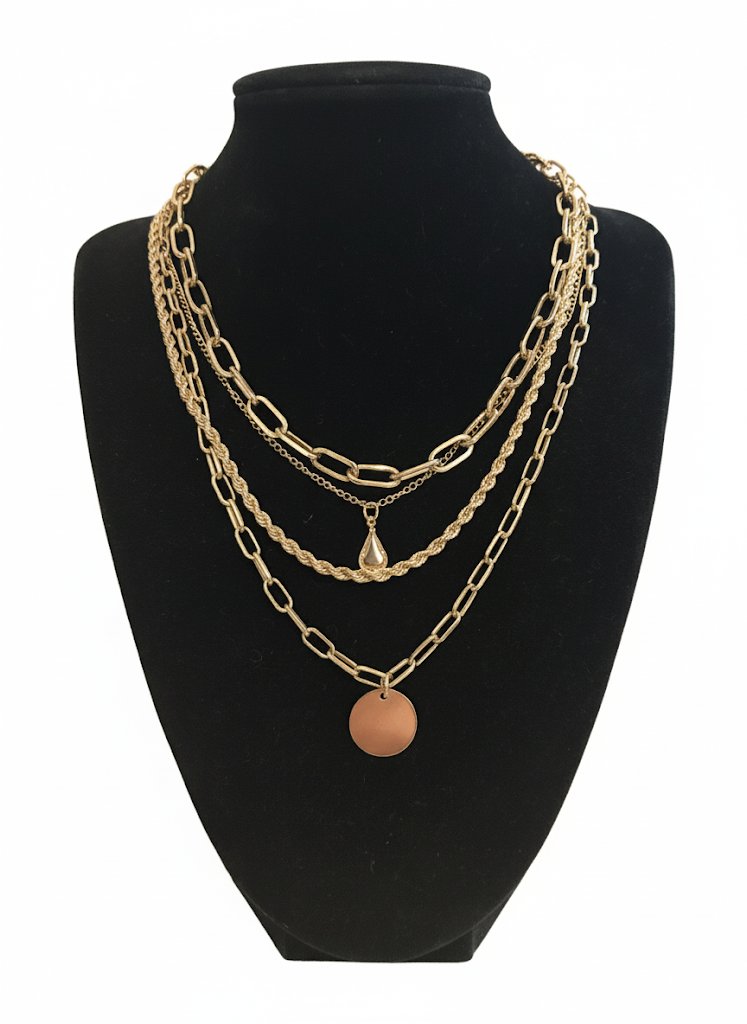 Layered necklace