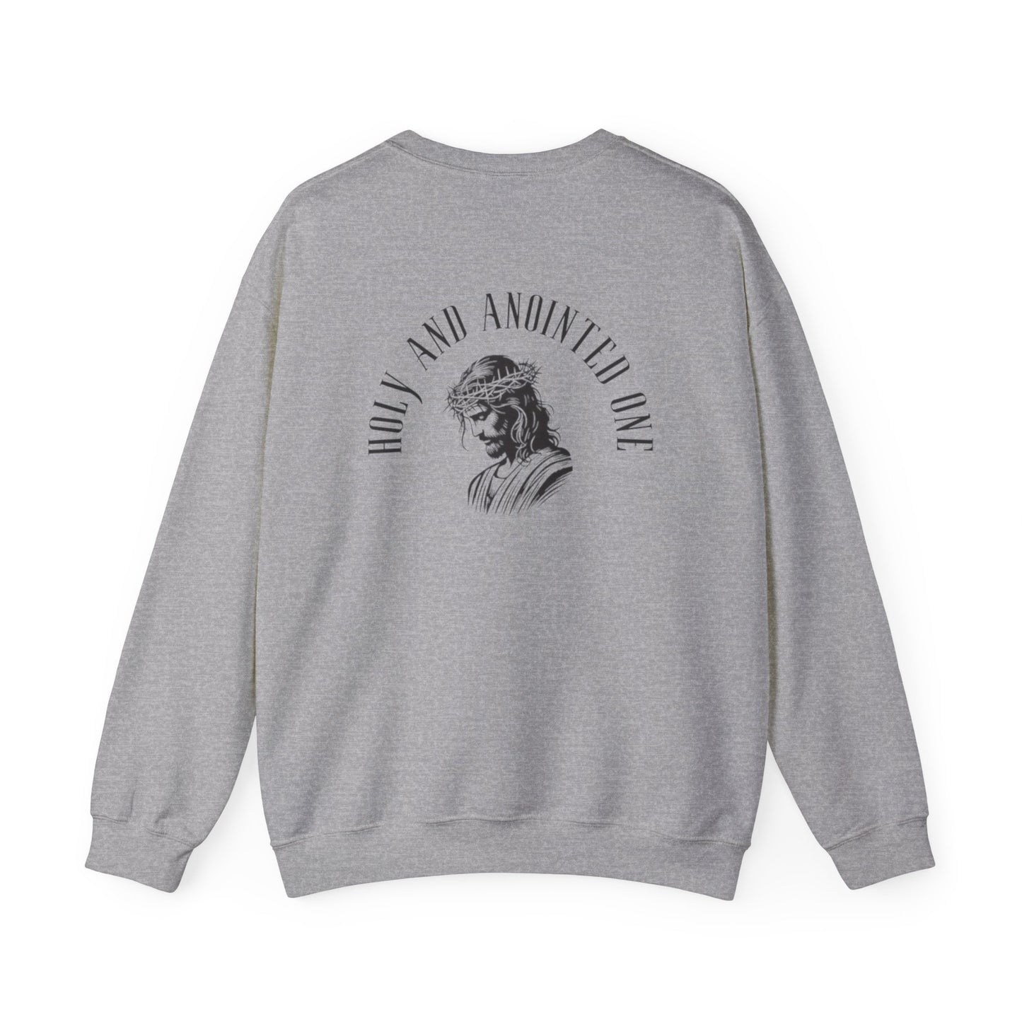 Jesus is King Unisex Crewneck Sweatshirt, Inspirational Apparel, Christian Gift, Casual Wear, Holiday Clothing