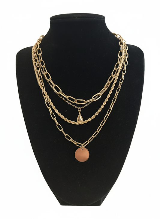 Layered necklace