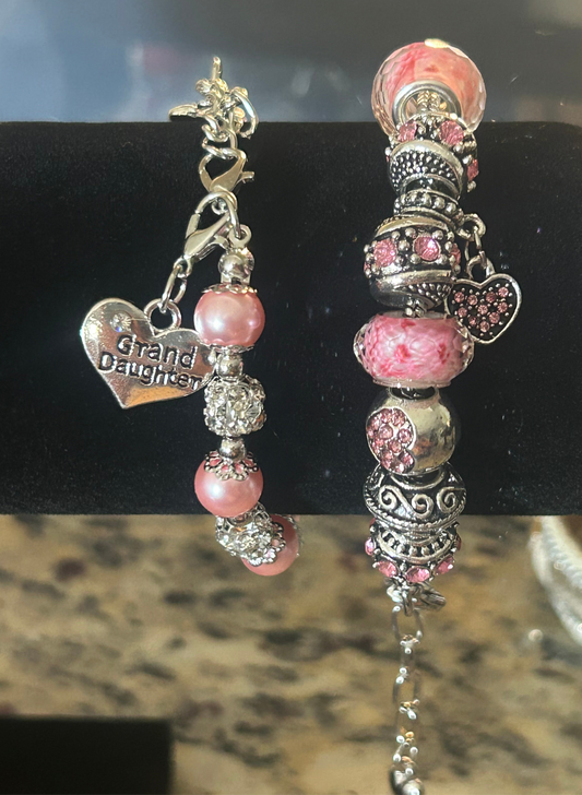 Grandma and me bracelet set