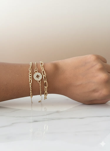 3 piece bracelet stack